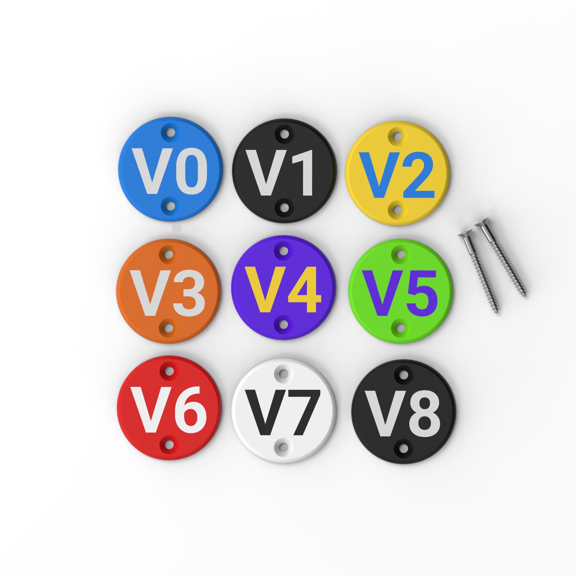 V-Grade Bouldering Route Tags