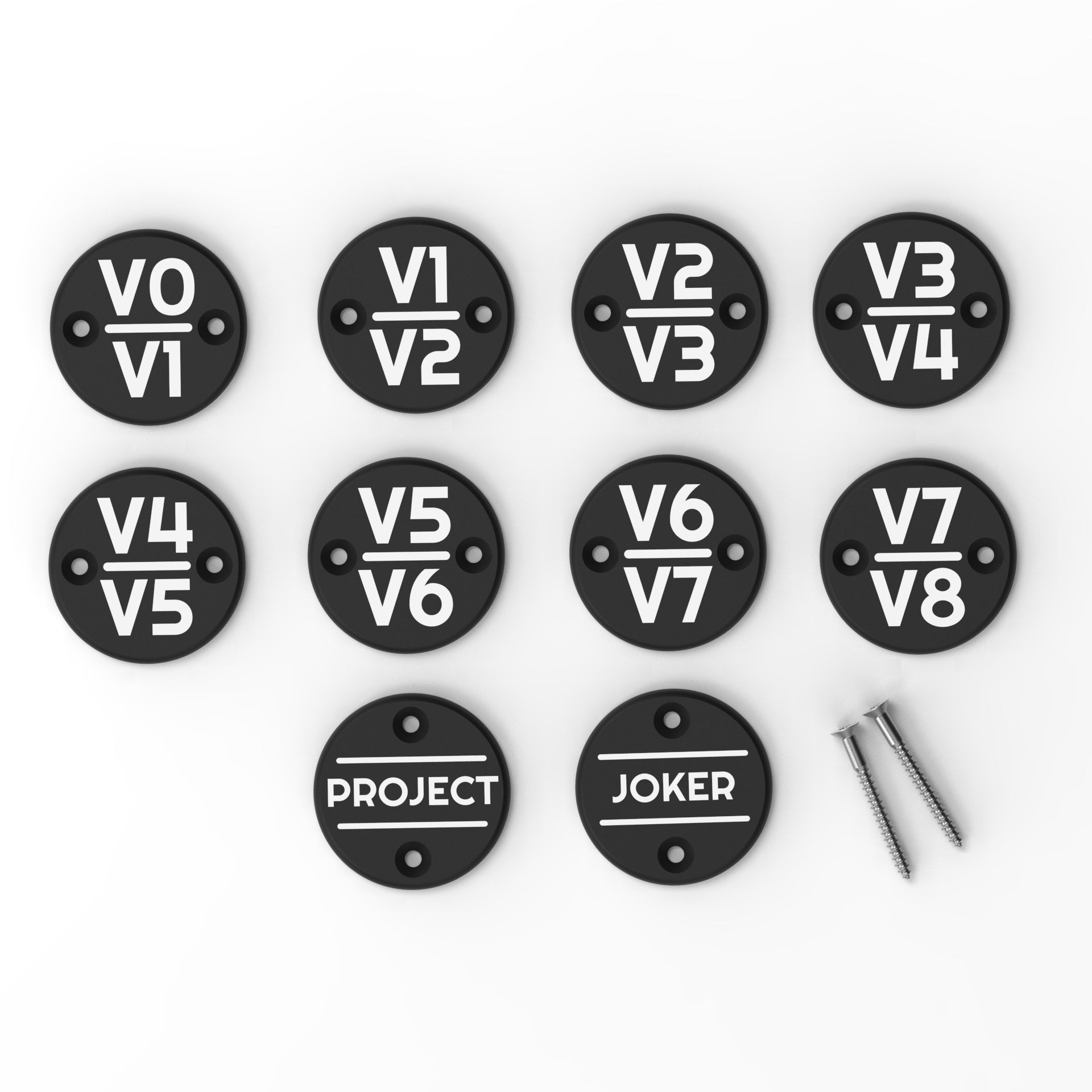 V-Grade "Range" Bouldering Route Tags